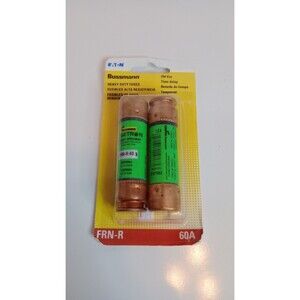 Bussmann FRN-R 60A Heavy Duty Fuses - 250 VAC -Time Delayed -BP/FRN-R-60